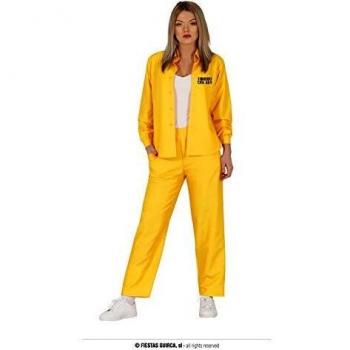 Disfraz de Prisionera Amarilla Completo con Chaqueta y Pantalón - Serie TV Vis a Vis