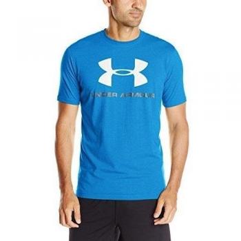 Under Armour Sportstyle Logo - Camiseta para hombre, color Azul