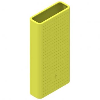 Funda Protectora de Silicona Color Sólido Suave a Prueba de Polvo para Batería Externa Xiaomi 20000mAh