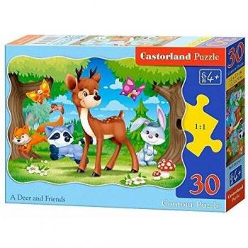 Puzzle Castorland 30 Piezas Un Ciervo y Sus Amigos