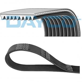 Correa acanalada en V poli V DAYCO 9PK2000HD, tipo de producto: correa trapecial, características: longitud 2000 mm, perfil 9PK, alta resistencia y durabilidad