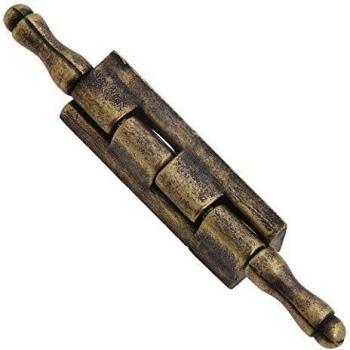 WOLFPACK LINEA PROFESIONAL 3046010 Bisagra Desmontable con Pasador y Remate Oro Viejo 74 mm, Multicolor, único