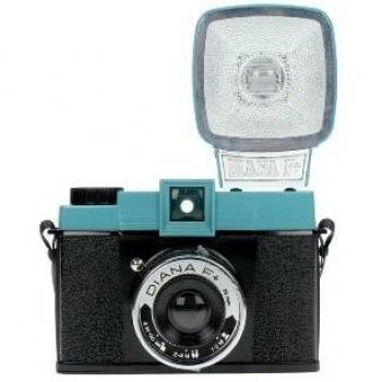 Lomography Diana F+ Black Edition with 75mm f/1.2 Lens and Flash