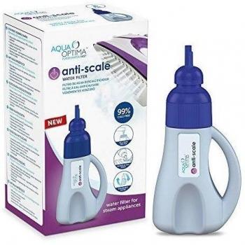 Aqua Optima SFB001 - Botella de agua con filtro para planchas de vapor