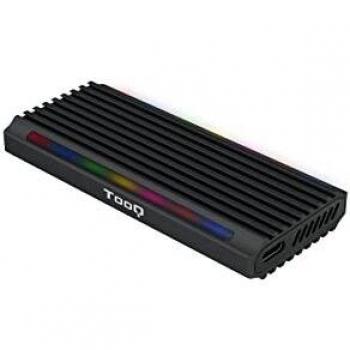 TOOQ TQE-2222B - Carcasa para SSD M.2 NGFF/NVMe “Shinobi”, Conexión USB-C