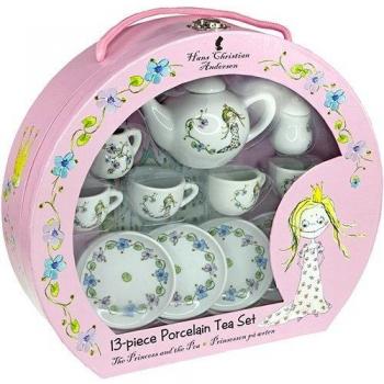 Conjunto de Té Multicolor en Porcelana - 13 Piezas, Barbo Toys