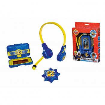 Auricular y Smartphone de Policía Sam el Bombero para Juego de Rol - A partir de 3 años