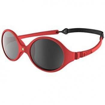 Ki ET LA – Gafas de sol para Bebé modelo Diabola – 100% irrompibles - color Coral – 0-18 meses