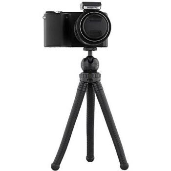 T 'NB 3 en 1 Flexible Mini trípode Ideal para Fotos, Smartphone Order Deportes cámara Negro