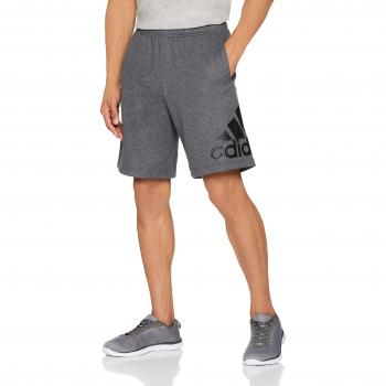 Adidas Essentials 3-Stripes Chelsea, Pantalones Cortos de Deporte para Hombre, Gris Dark Grey Heather, 44
