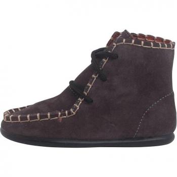 Botas de niña tipo mohicanas de serraje