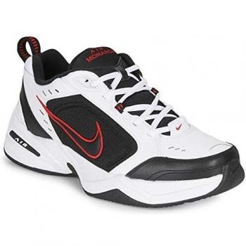 Nike Air Monarch IV Training Shoes for Men - White/Black - Size 9