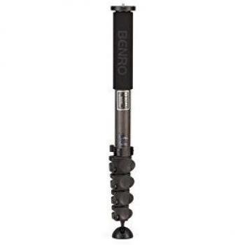 Benro MAD49C Adventure 8X Carbon Fiber Monopod, Series 4, 5 Section, Flip Lock