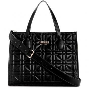 Guess Women's Bag with Reinforced Bottom, Black, Size: ONE SIZE