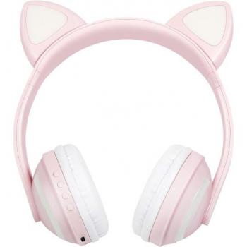 Auriculares Inalámbricos Bluetooth 5.0 Estéreo con Diseño de Orejas de Gato