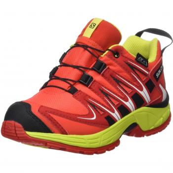 Salomon Xa Pro 3D Cswp J, Zapatillas de Trail Running Unisex Niños, Rojo