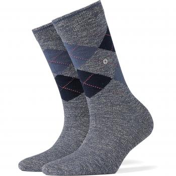 Burlington-Ordenador de sobremesa 2pares de calcetines Mujer Avebury corta calcetín Onesize 36-41-Blue Peel