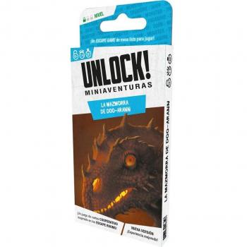 ASMODEE Unlock! Miniaventuras La Mazmorra de Doo-Arann Juego de Mesa 1x6x11 cm