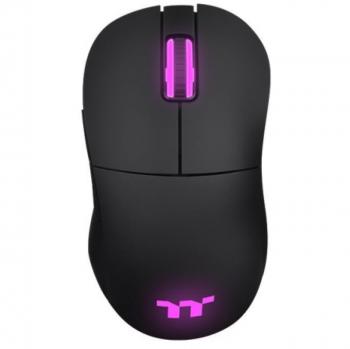 Thermaltake Damysus RGB Wireless Gaming Mouse GMO-DMS-HYOOBK-01 Mano Derecha RF Inalámbrico + Bluetooth Óptico 16000-19000 DPI Negro
