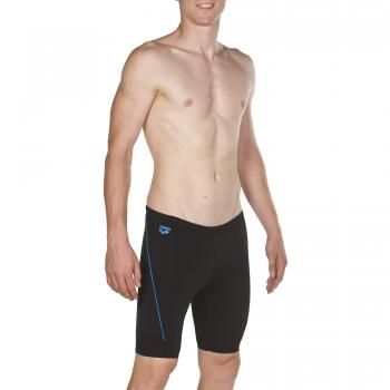 ARENA Men Swim Trunks Bayron Jammer Bañador para Hombre, Negro, Azul, 38