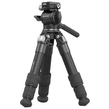 SmallRig 3-Section Heavy-Duty Carbon Fiber Tabletop Tripod Kit for DSLR and Mirrorless Cameras