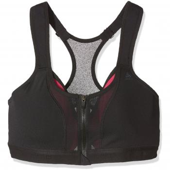 Odlo Bra Double High – Sujetador Deportivo, Mujer, Sports Bra Double High, Black - Beetroot Purple, 75