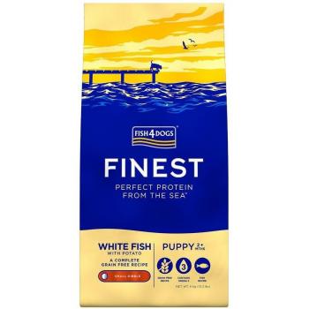Fish4dogs Comida Para Perros De Pescado Blanco Pequeño Completo Y Fino 1.5kg - Pienso para perros, formulación a base de pescado blanco, tamaño pequeño, completo y equilibrado, presentado en