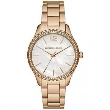 Michael Kors Reloj Analógico para Mujer de Cuarzo con Correa en Acero Inoxidable MK6870