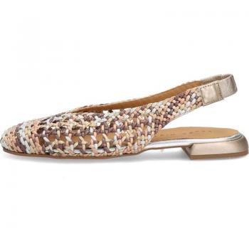 Zapato Bailarina Destalonada de Mujer Pedro Miralles 14629, Alpargata de Vestir Plana, Suela de Goma