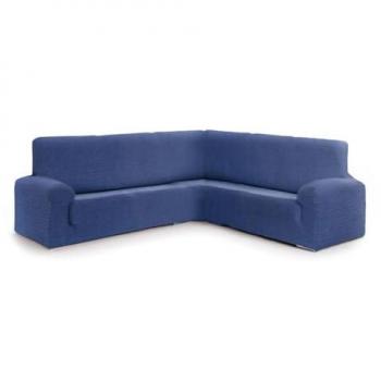 Funda Sofá Rinconera Eysa Jaz Azul Bielástica Premium 110 x 120 x 450 cm