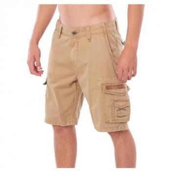 Bermudas Cargo Trail para Hombre en Caqui - Talla 32