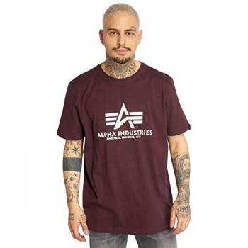 Alpha Industries Men's Basic T-Shirt - Deep Maroon