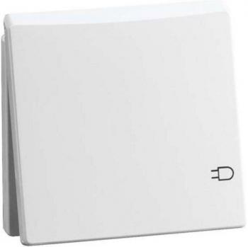 PEHA Honeywell Single Wall Outlet Complete White 821111