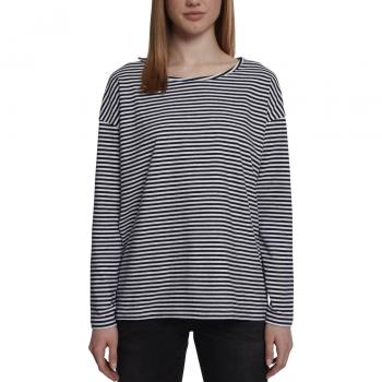 Urban Classics Ladies Oversize Longsleeve, Camiseta de Manga Larga para Mujer, Multicolor