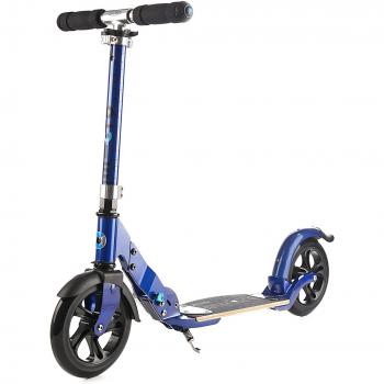 Patinete Micro Flex Azul 200 mm con Trittbrett Flexible y Ruedas de PU