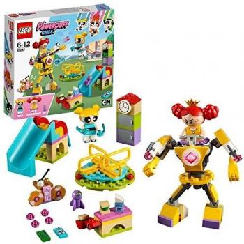 LEGO Powerpuff Girls - Duelo en el Parque de Burbuja, Juguete de Construcción Divertido de las Super Nenas con Traje Meca