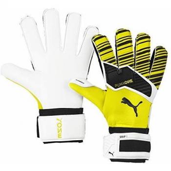 Puma One Grip 1 RC, Guante de Portero, Yellow Alert-Puma Black-Puma White, Talla 11