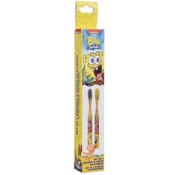 Take Care Bob Esponja Cepillo Dental Bambú Set 2uds