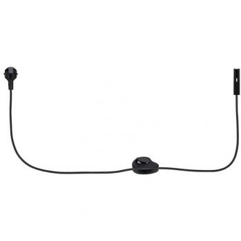 Alimentador URail con Interruptor Negro Mate 2,4 m