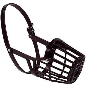 Arppe 1810010409 Bozal Cesta Plástico, Talla 4, Negro