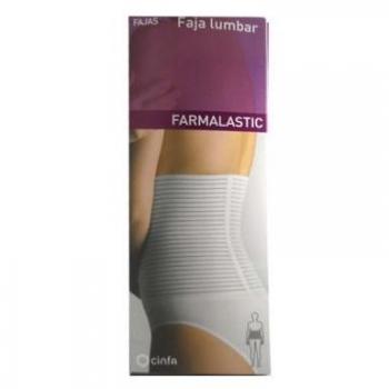 FAJA FARMALASTIC ALGODON VELCRO BLANCA T-2