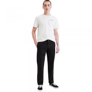 Dockers Smart 360 Flex Slim Fit Chino Pants for Men - Beautiful Black, Size W32 L32