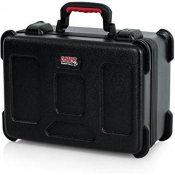 Gator ATA Molded Polyethylene Microphone Case with Foam Drops for 30 Microphones