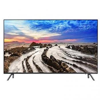 Samsung 65MU7055 Televisor Smart 4K Ultra HD LED de 65 Pulgadas, Negro y Titanio