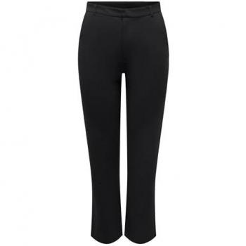 Pantalón recto mujer JDY Geggo ajuste recto negro y beige