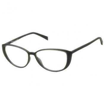 Italia Independent II 5564S 009.000 Men's Eyeglasses Black Size 54 - Blue Light Block Available