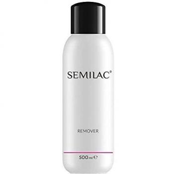 Removedor de Esmaltes Semilac 500 ml - Fórmula Profesional Ultra Suave