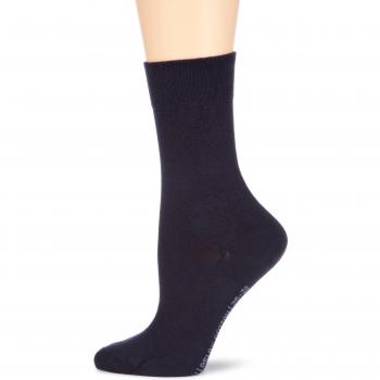 Calcetines de mujer Hudson Relax de algodón, unicolor, cinturilla Comfort, 1 par
