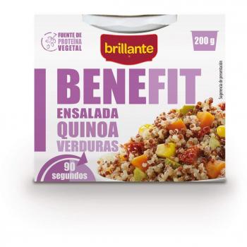 Brillante Benefit Ensalada Quinoa y Verduras