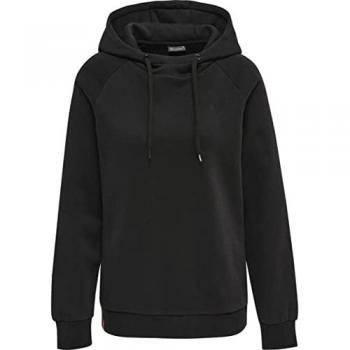 Sudadera con Capucha para Mujer Hummel Roja Clásica